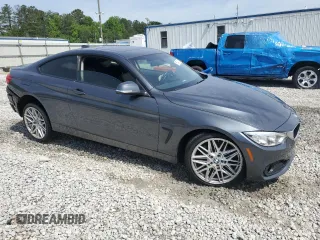 2015 BMW 4 Series 428i with VIN WBA3N7C51FK225309, listed as a Copart auction lot 55504705 with 80,834 mi miles and Salvage title. Bid and sale history available at DreamBid. Image 4.