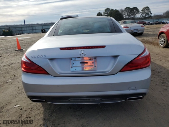 2014 Mercedes-Benz SL-Class SL 550 with VIN WDDJK7DA9EF029761, listed as a Copart auction lot 89046395 with 57,204 mi miles and Salvage Title. Bid and sale history available at carsss.com. Image 6.