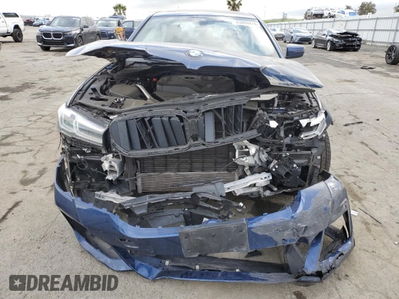 2021 BMW 5 Series 530e with VIN WBA13AG00MCF76425, listed as a Copart auction lot 43806474 with Not Provided miles and . Bid and sale history available at DreamBid. Image 5.