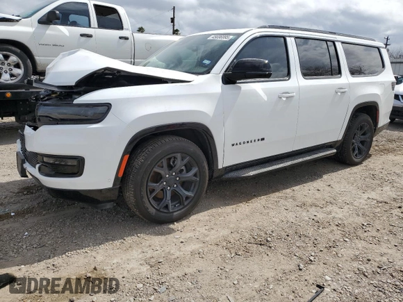 2024 Jeep Wagoneer Series II Carbide with VIN 1C4SJSBP2RS118483, listed as a Copart auction lot 45696995 with 12,101 mi miles and Salvage Title. Bid and sale history available at DreamBid. Image 1.