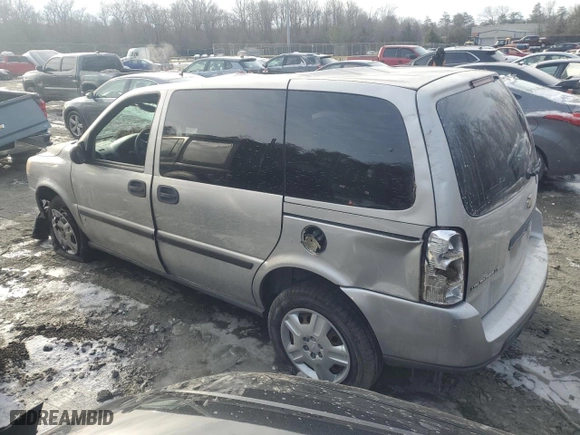 2008 Chevrolet Uplander LS with VIN 1GNDU23178D204506, listed as a Copart auction lot 89255575 with 0 mi miles and Salvage Title. Bid and sale history available at carsss.com. Image 2.