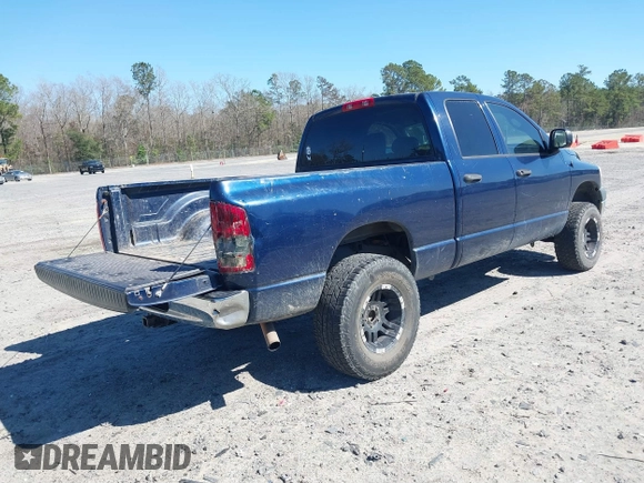 2006 Dodge 1500 SLT with VIN 1D7HU18N76S653621, listed as a IAAI auction lot 41820904 with 191,906 mi miles and . Bid and sale history available at DreamBid. Image 4.