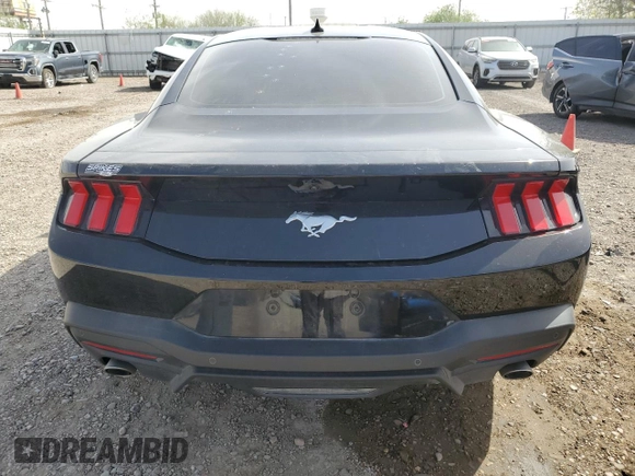 2024 Ford Mustang EcoBoost with VIN 1FA6P8TH5R5139973, listed as a Copart auction lot 47702635 with 4,509 mi miles and Salvage Title. Bid and sale history available at carsss.com. Image 6.