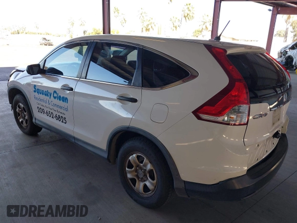2013 Honda CR-V LX with VIN 5J6RM3H31DL025726, listed as a IAAI auction lot 40658785 with 262,021 mi miles. Bid and sale history available at carsss.com. Image 3.