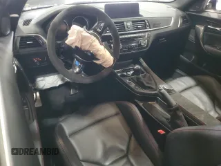 2020 BMW M2 z VIN WBS1J3C07L7H54454, wystawiony jako Copart lot #79481094 z przebiegiem 14 547 mil mil oraz Szkoda całkowita • Salvage title. Historia ofert i sprzedaży dostępna na DreamBid. Obrazek 8.