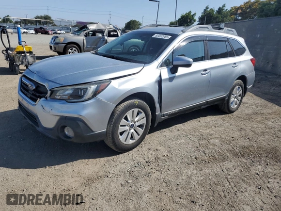 2018 Subaru Outback Premium with VIN 4S4BSACC3J3213261, listed as a Copart auction lot 60062995 with 86,525 mi miles and Salvage title. Bid and sale history available at DreamBid. Image 1.