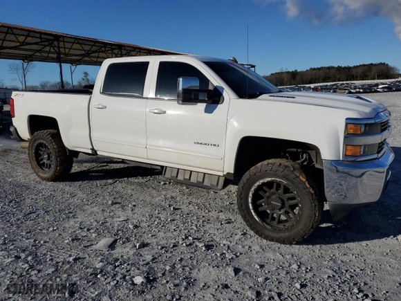 2017 Chevrolet Silverado 2500HD LT with VIN 1GC1KVEY8HF177849, listed as a Copart auction lot 88301025 with 156,563 mi miles and Salvage Title. Bid and sale history available at carsss.com. Image 4.