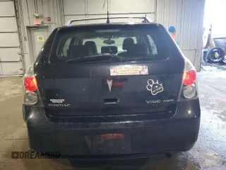 2009 Pontiac Vibe with VIN 5Y2SM67029Z421457, listed as a Copart auction lot 46804835 with 138,508 mi miles and Clean Title. Bid and sale history available at carsss.com. Image 6.