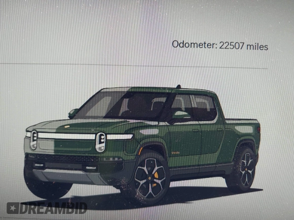 2022 Rivian R1T Adventure z VIN 7FCTGAAA8NN015369, wystawiony jako IAAI lot #41407842 z przebiegiem 22 507 mil mil oraz . Historia ofert i sprzedaży dostępna na DreamBid. Obrazek 15.