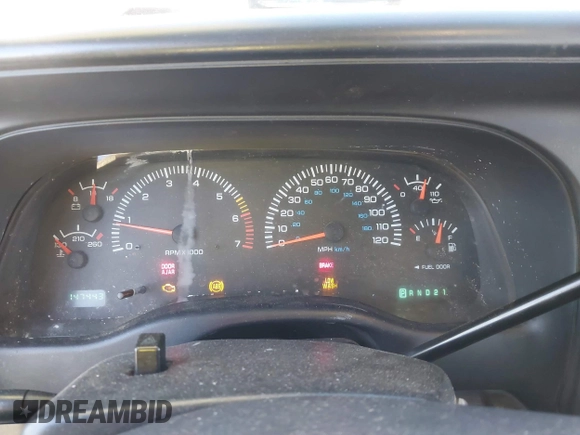 2000 Dodge Dakota Sport with VIN 1B7GG22N6YS690223, listed as a IAAI auction lot 41244256 with 147,443 mi miles. Bid and sale history available at carsss.com. Image 7.