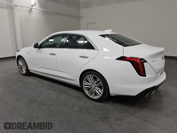 2023 Cadillac CT4 Premium Luxury z VIN 1G6DB5RK8P0119263, wystawiony jako Copart lot #51381285 z przebiegiem 36 061 mil mil oraz Czysty tytuł • Clean title. Historia ofert i sprzedaży dostępna na DreamBid. Obrazek 2.