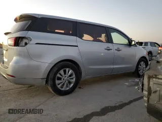 2018 Kia Sedona L with VIN KNDMA5C19J6397660, listed as a Copart auction lot 81271054 with 142,388 mi miles and Salvage Title. Bid and sale history available at carsss.com. Image 3.