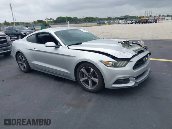 2015 Ford Mustang V6 z VIN 1FA6P8AM1F5316868, wystawiony jako IAAI lot #42618687 z przebiegiem 93 238 mil mil oraz . Historia ofert i sprzedaży dostępna na DreamBid. Obrazek 1.