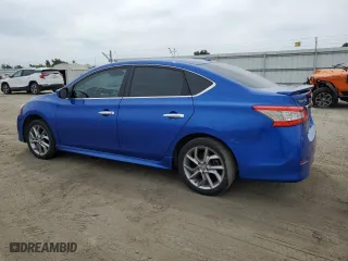 2014 Nissan Sentra SR with VIN 3N1AB7AP9EL640241, listed as a Copart auction lot 53332035 with 113,788 mi miles and Salvage Title. Bid and sale history available at carsss.com. Image 2.