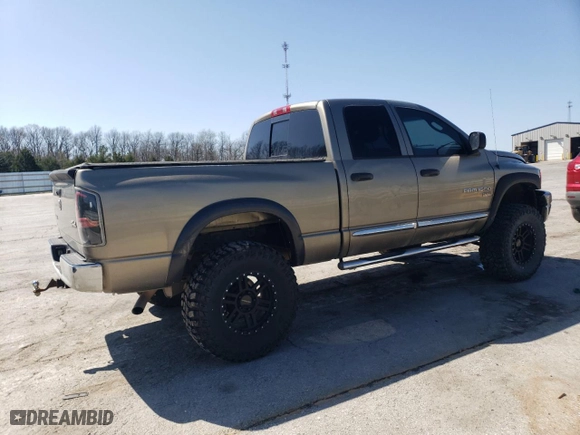 2007 Dodge Ram 1500 SLT with VIN 1D7HU18207J620165, listed as a Copart auction lot 52049735 with 201,267 mi miles and Salvage Title. Bid and sale history available at carsss.com. Image 3.