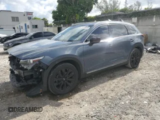 2022 Mazda CX-9 Grand Touring with VIN JM3TCBDY0N0626646, listed as a Copart auction lot 61138535 with 34,054 mi miles and Non repairable. Bid and sale history available at DreamBid. Image 1.