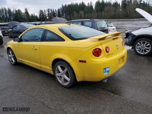 2008 Chevrolet Cobalt Sport with VIN 1G1AM18B987148972, listed as a Copart auction lot 87124614 with 192,056 mi miles and Clean Title. Bid and sale history available at carsss.com. Image 2.