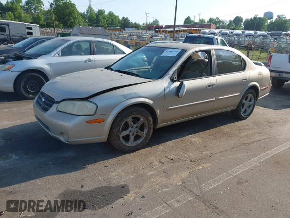 2000 Nissan Maxima GXE with VIN JN1CA31D4YT556029, listed as a IAAI auction lot 42160508 with 227,696 mi miles and . Bid and sale history available at DreamBid. Image 2.
