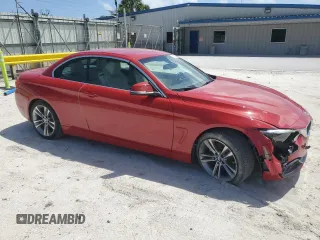 2017 BMW 4 Series 430i z VIN WBA4U7C31H5H20362, wystawiony jako Copart lot #51613525 z przebiegiem 23 199 mil mil oraz Szkoda całkowita • Salvage title. Historia ofert i sprzedaży dostępna na DreamBid. Obrazek 4.
