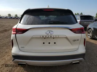 2021 Infiniti QX50 SENSORY with VIN 3PCAJ5CB1MF118819, listed as a Copart auction lot 62859424 with 27,171 mi miles and Salvage Title. Bid and sale history available at carsss.com. Image 6.