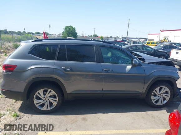 2022 Volkswagen Atlas SE with VIN 1V2KP2CA6NC524326, listed as a IAAI auction lot 42546660 with 37,406 mi miles and . Bid and sale history available at DreamBid. Image 13.