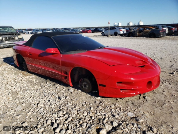 2000 Pontiac Firebird Trans Am with VIN 2G2FV32G3Y2160590, listed as a Copart auction lot 84537914 with 0 mi miles and Salvage Title. Bid and sale history available at carsss.com. Image 4.
