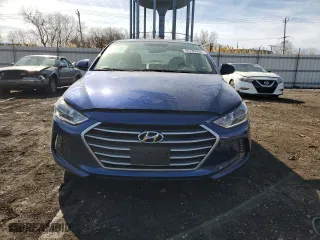2017 Hyundai Elantra SE with VIN 5NPD84LF0HH185537, listed as a Copart auction lot 44783935 with 91,599 mi miles and Salvage Title. Bid and sale history available at carsss.com. Image 5.