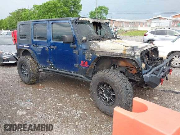 2007 Jeep Wrangler Unlimited X with VIN 1J4GA39167L138041, listed as a IAAI auction lot 42113260 with Not provided miles and . Bid and sale history available at DreamBid. Image 1.