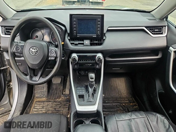 2021 Toyota RAV4 XLE with VIN 2T3P1RFV7MW161787, listed as a Copart auction lot 60937395 with 91,377 mi miles and Salvage title. Bid and sale history available at DreamBid. Image 8.