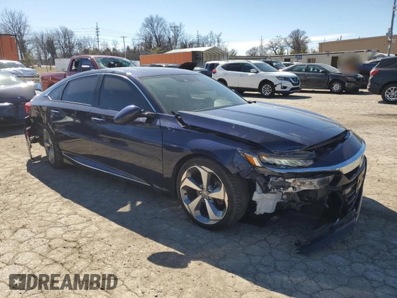 2019 Honda Accord Touring with VIN 1HGCV2F93KA032746, listed as a Copart auction lot 47617445 with 79,351 mi miles and Salvage title. Bid and sale history available at DreamBid. Image 4.