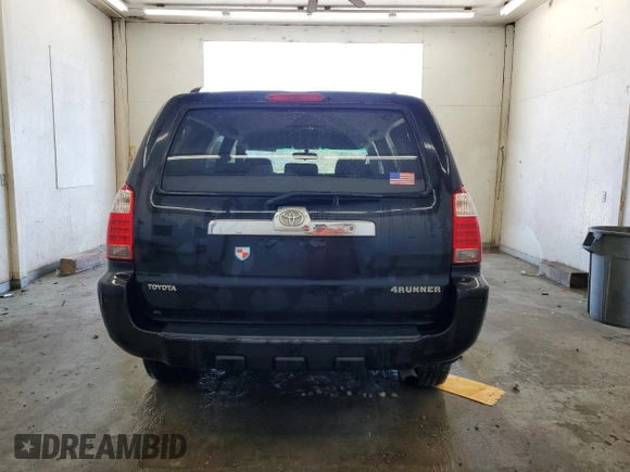 2007 Toyota 4Runner SR5 with VIN JTEZU14R778074288, listed as a Copart auction lot 52324745 with 234,425 mi miles and Salvage Title. Bid and sale history available at carsss.com. Image 6.