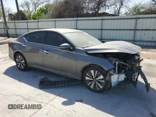2021 Nissan Altima SV with VIN 1N4BL4DV6MN408854, listed as a Copart auction lot 49600385 with 45,076 mi miles and Salvage Title. Bid and sale history available at carsss.com. Image 4.