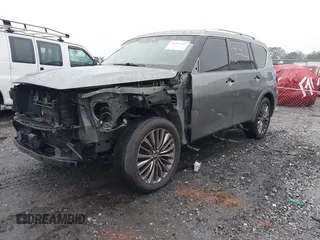 2018 Infiniti QX80 with VIN JN8AZ2NE7J9195445, listed as a IAAI auction lot 41409349 with 133,241 mi miles and . Bid and sale history available at DreamBid. Image 17.