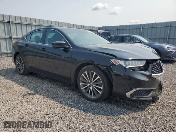 2018 Acura TLX Technology with VIN 19UUB3F58JA800199, listed as a Copart auction lot 63210095 with 89,225 mi miles and Salvage title. Bid and sale history available at DreamBid. Image 4.
