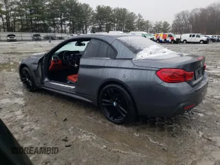 2018 BMW 4 Series 430i xDrive with VIN WBA4Z3C5XJEC55856, listed as a Copart auction lot 43193125 with 57,770 mi miles and Salvage Title. Bid and sale history available at DreamBid. Image 2.