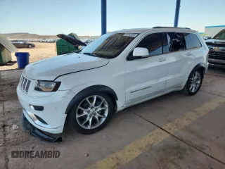2015 Jeep Grand Cherokee Summit with VIN 1C4RJFJG1FC955951, listed as a Copart auction lot 60152535 with 138,978 mi miles and Salvage title. Bid and sale history available at DreamBid. Image 1.