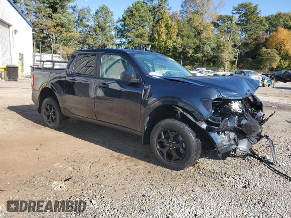 2023 Ford Maverick XL with VIN 3FTTW8F93PRA24562, listed as a Copart auction lot 77550714 with 7,972 mi miles and Salvage title. Bid and sale history available at DreamBid. Image 4.