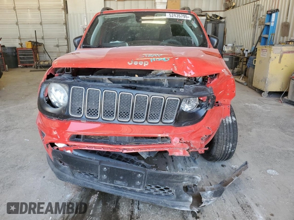 2022 Jeep Renegade Sport с VIN ZACNJDA19NPN47543, выставлен на аукционе Copart как лот 52435795 с пробегом 100 194 миль миль и Списание • Salvage title. История ставок и продаж доступна на DreamBid. Изображение 5.