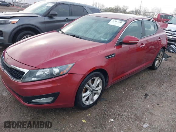 2011 Kia Optima EX with VIN KNAGN4A7XB5069820, listed as a IAAI auction lot 41961516 with 106,325 mi miles and . Bid and sale history available at carsss.com. Image 18.