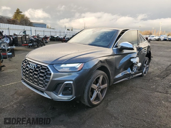 2022 Audi SQ5 Sportback Premium with VIN WA114AFY5N2052757, listed as a Copart auction lot 39362974 with 17,354 mi miles and . Bid and sale history available at DreamBid. Image 1.