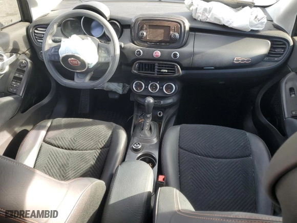 2017 FIAT 500X Urbana Edition with VIN ZFBCFXCB0HP613257, listed as a Copart auction lot 79357754 with 0 mi miles and Salvage Title. Bid and sale history available at carsss.com. Image 8.