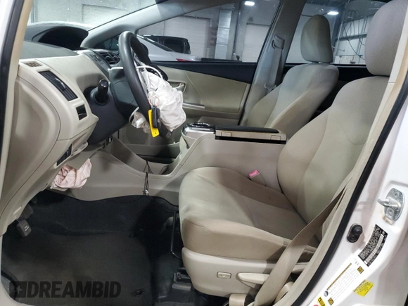 2012 Toyota Prius Two with VIN JTDZN3EU0C3122981, listed as a Copart auction lot 54251065 with 151,592 mi miles and Non Repairable. Bid and sale history available at DreamBid. Image 7.