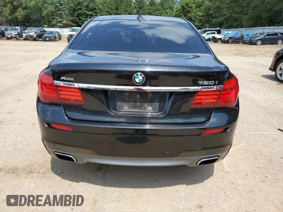 2015 BMW 7 Series 750i xDrive with VIN WBAYB6C53FD965991, listed as a Copart auction lot 64437854 with 115,862 mi miles and Salvage Title. Bid and sale history available at carsss.com. Image 6.