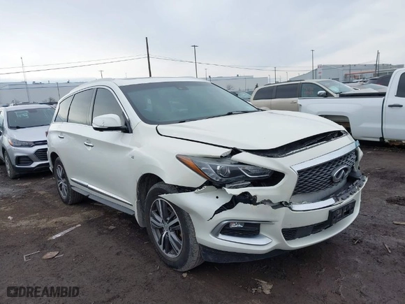 2016 Infiniti QX60 with VIN 5N1AL0MM3GC526720, listed as a IAAI auction lot 41752838 with NaN miles. Bid and sale history available at carsss.com. Image 18.