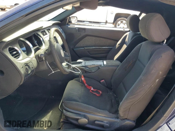 2012 Ford Mustang V6 with VIN 1ZVBP8EMXC5263941, listed as a Copart auction lot 48041055 with 180,437 mi miles and Clean Title. Bid and sale history available at carsss.com. Image 7.
