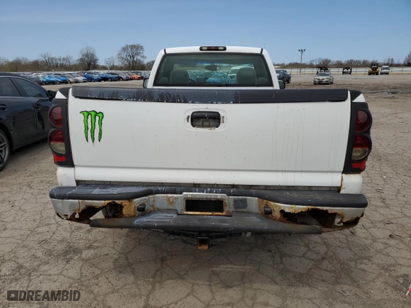 2005 Chevrolet Silverado 1500 Work Truck with VIN 1GCEC14XX5Z332010, listed as a Copart auction lot 52989865 with 221,958 mi miles and Clean Title. Bid and sale history available at carsss.com. Image 6.
