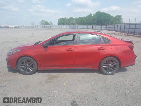 2021 Kia Forte GT-Line with VIN 3KPF34AD3ME416504, listed as a IAAI auction lot 42030382 with 47,586 mi miles and . Bid and sale history available at DreamBid. Image 14.