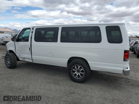 2012 Ford Econoline Passenger XL with VIN 1FBSS3BL9CDA44723, listed as a Copart auction lot 48371435 with 177,463 mi miles and Salvage Title. Bid and sale history available at DreamBid. Image 2.