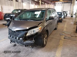 2015 Toyota Sienna L with VIN 5TDZK3DCXFS567507, listed as a IAAI auction lot 41205670 with 104,443 mi miles and . Bid and sale history available at DreamBid. Image 18.