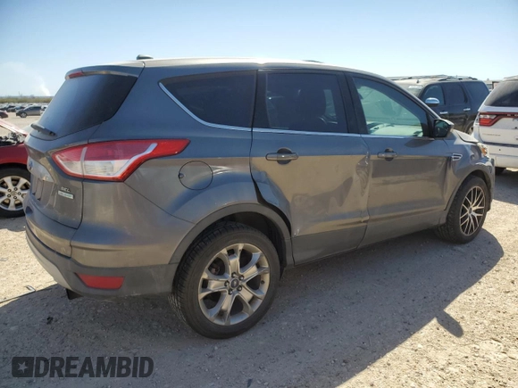 2013 Ford Escape SEL with VIN 1FMCU0H99DUA17393, listed as a Copart auction lot 48357365 with 152,347 mi miles and Salvage Title. Bid and sale history available at carsss.com. Image 3.